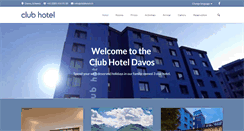 Desktop Screenshot of clubhotel.ch
